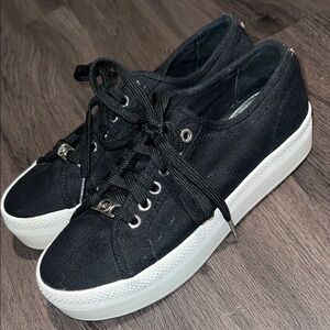 Michael Kors Canvas Platform Sneakers